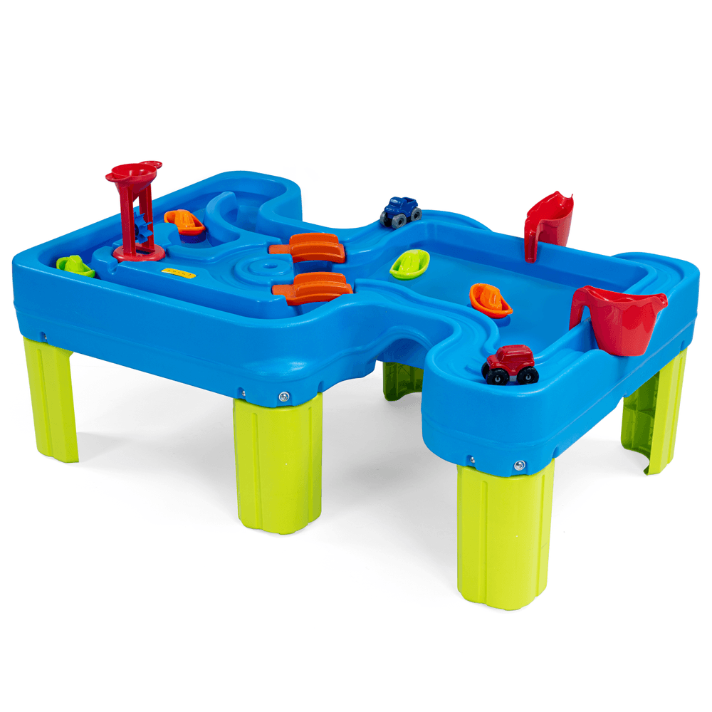 Simplay3 - Big River & Roads Water Play Table - 3 Years And Above - Blue