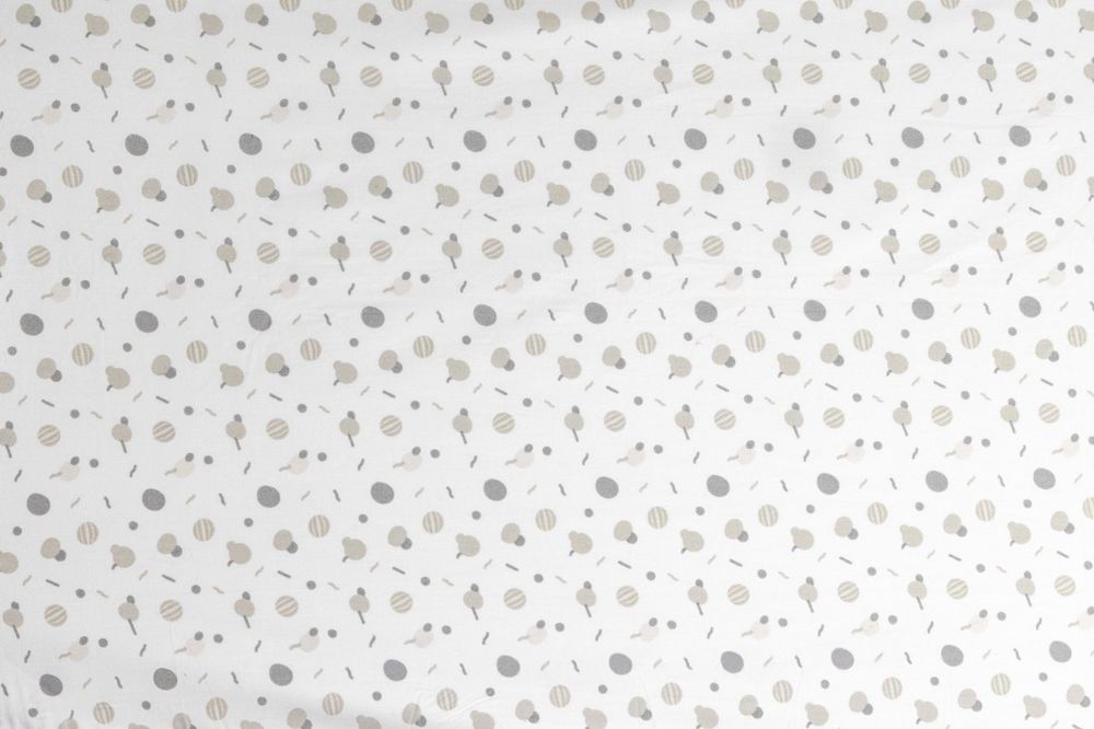 Chicco - Cotton Crib Fitted Sheet Set - 2pcs - Confetti