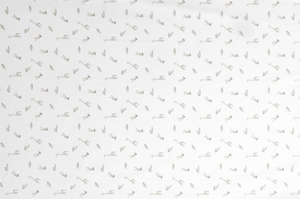 Chicco - Cotton Crib Fitted Sheet Set - 2pcs - Cloud