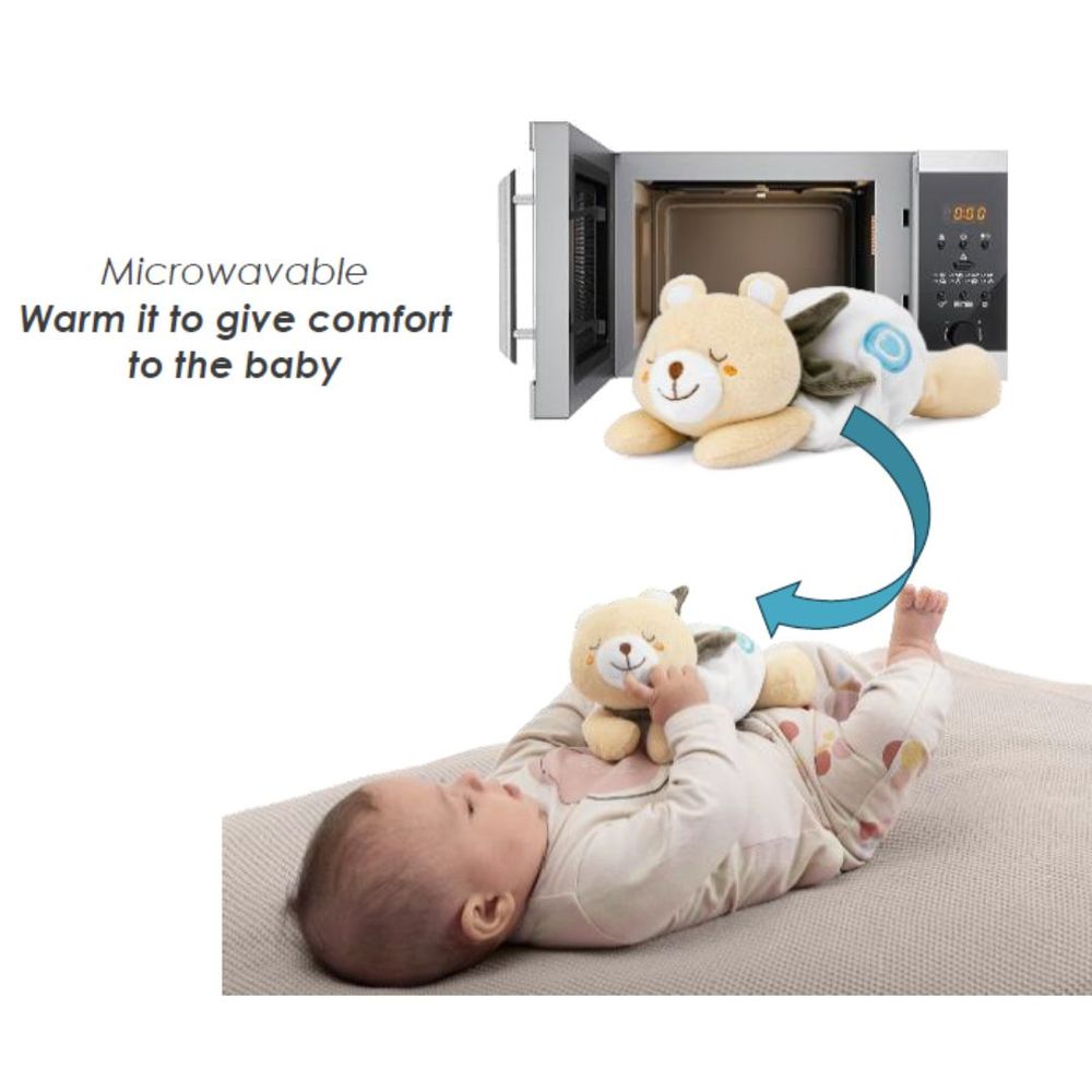 Chicco - Warm Cuddle Teddy Bear - Multicolor