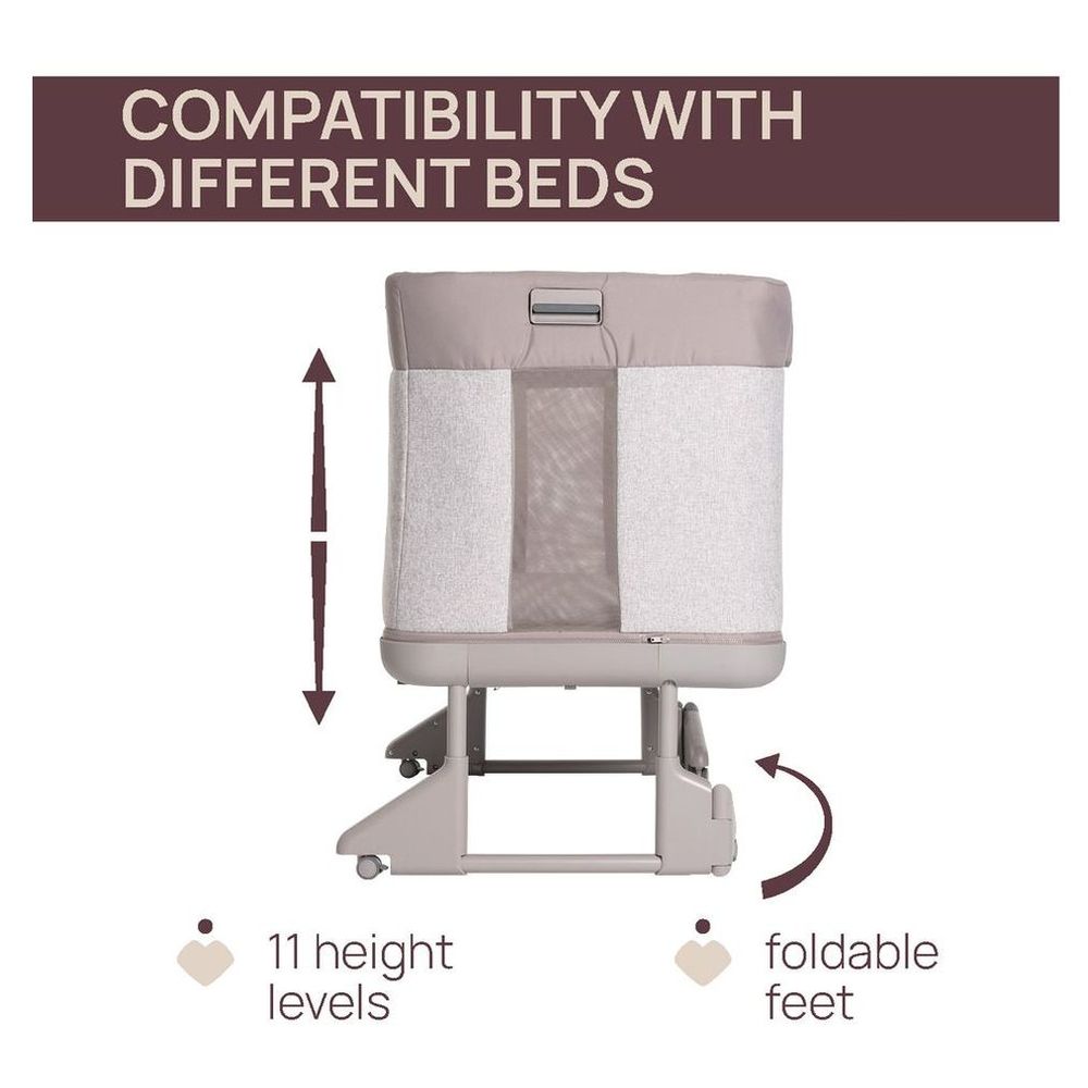 Chicco - Next2Me Forever Crib with Mattress - Almond