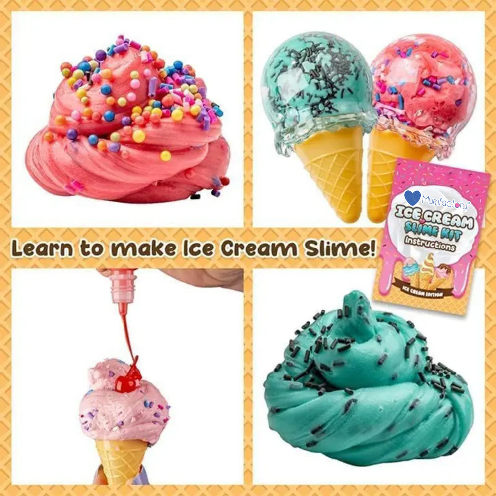 Mumfactory - Ice Cream Slime DIY Kit