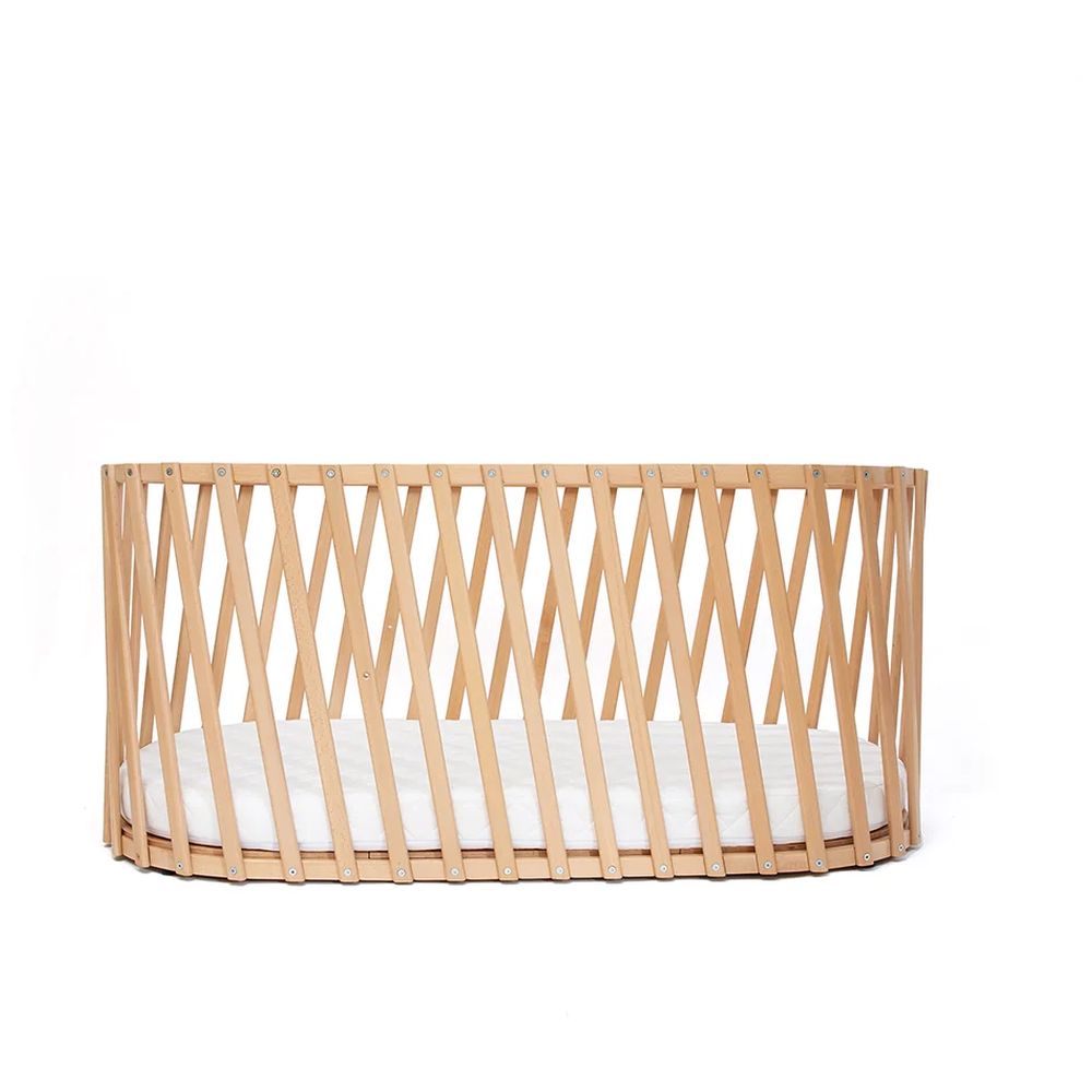 Charlie Crane - Extension For Lugo Convertible Wooden Baby Bed - Natural