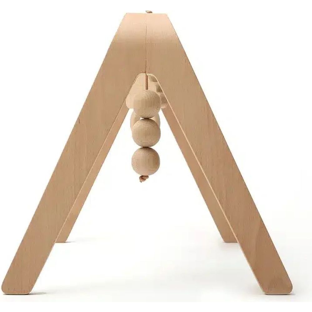 Charlie Crane - Naho Awakening Arch With Wooden Toys - Brown