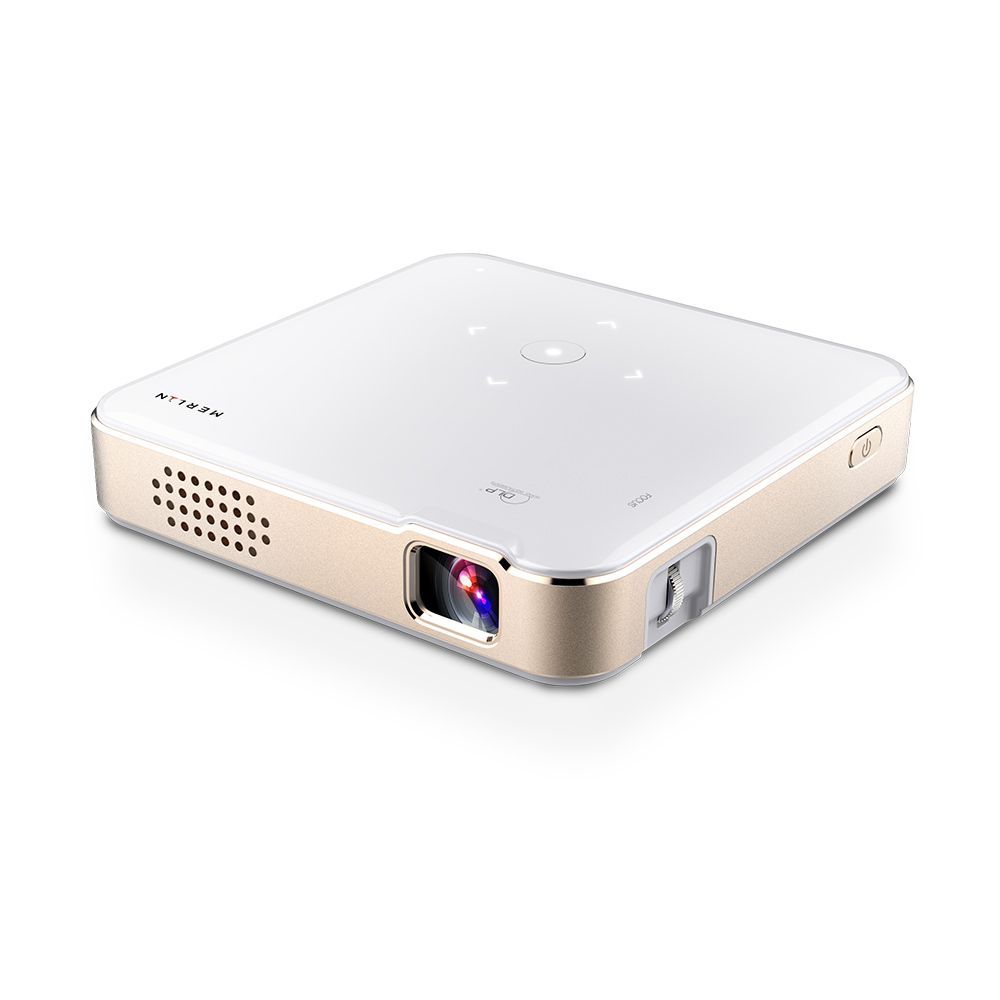 Merlin - Ultra Mini Wireless HD Projector - White