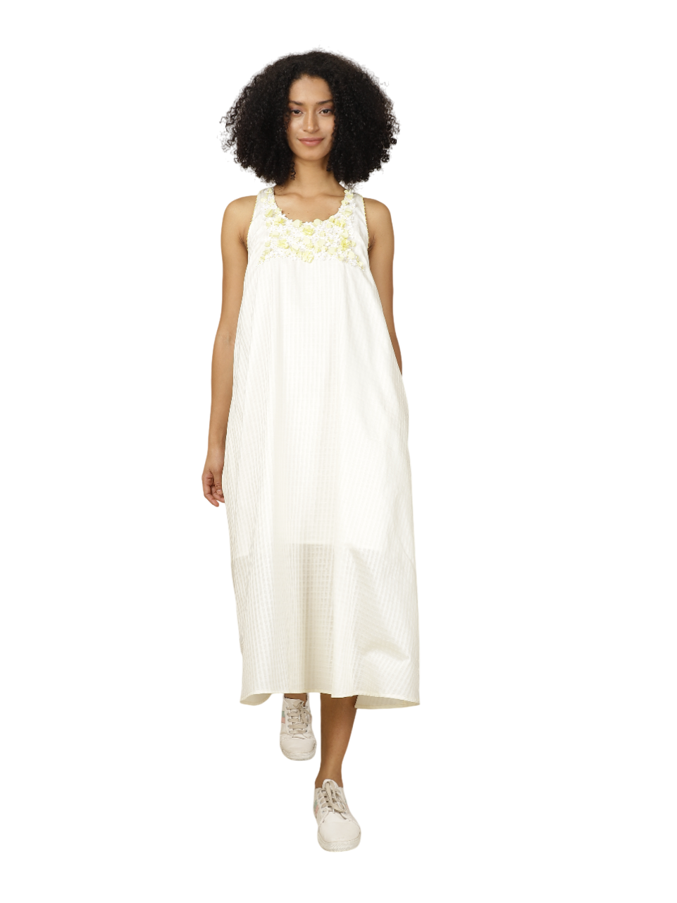 Jhurmut - Women's Meadow Muse Dress - White