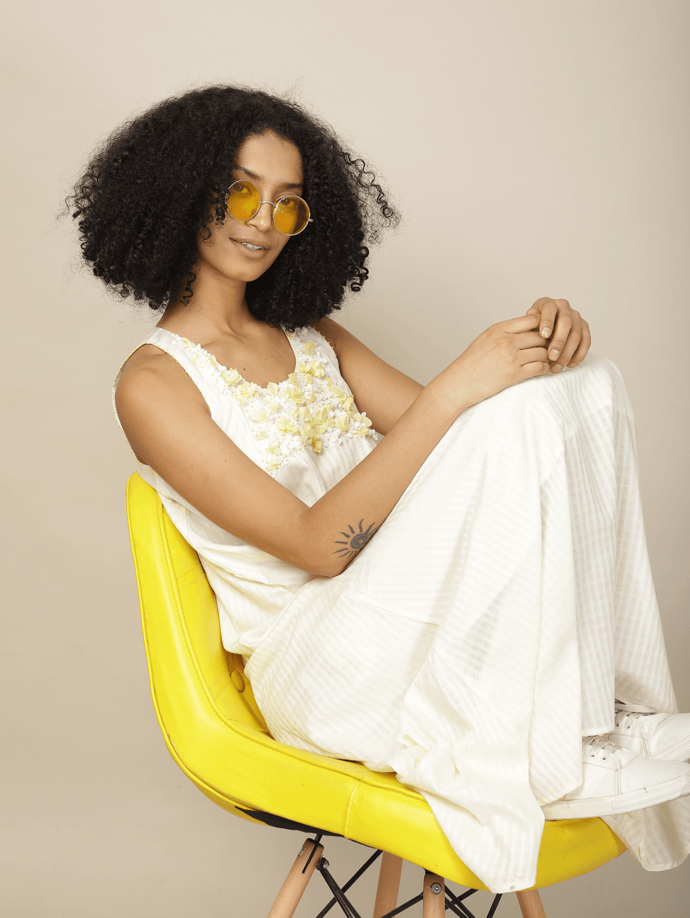 Jhurmut - Women's Meadow Muse Dress - White