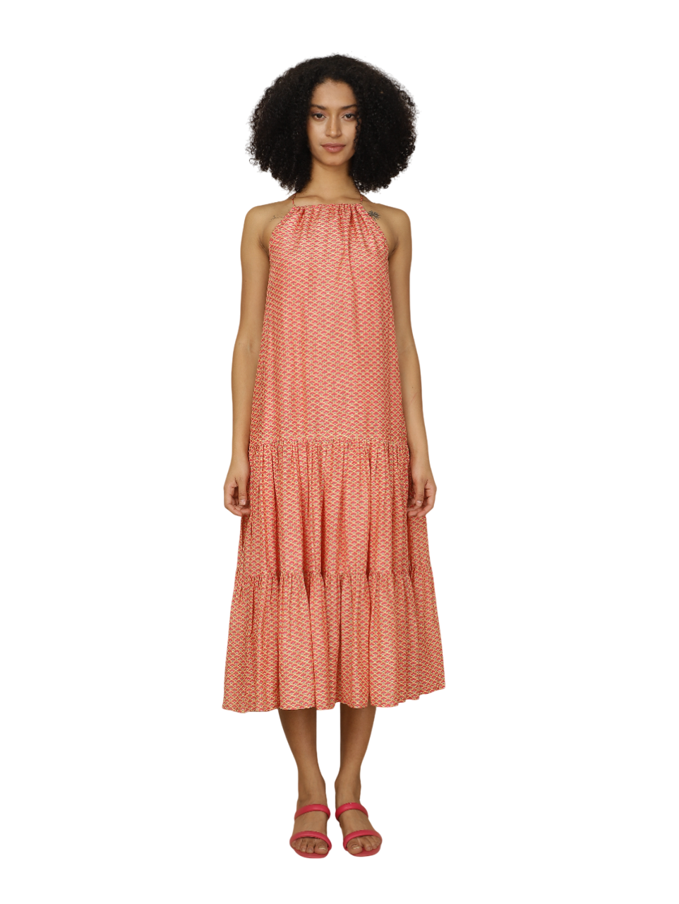 Jhurmut - Women's Parfait Dress - Peach