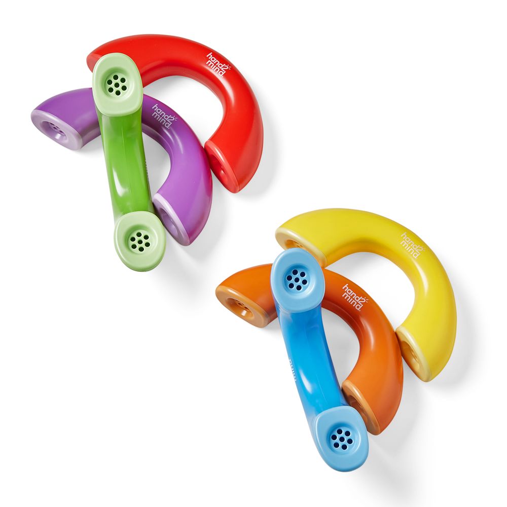 Learning Resources - Phoneme Phones - 6 Pcs