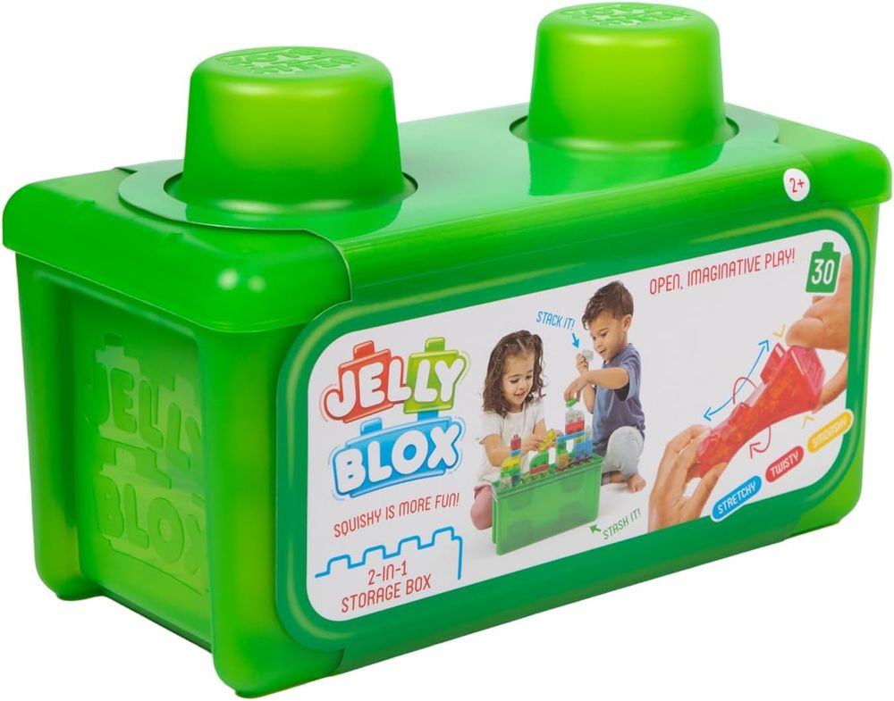 Jelly Blox - 2-In-1 Building Block Set - 20 Pcs