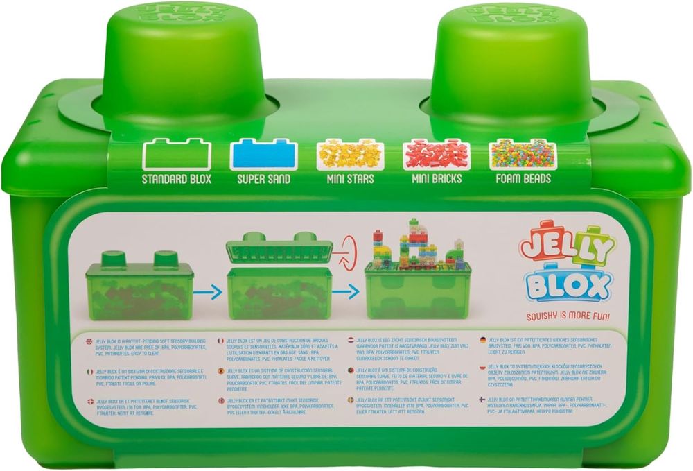 Jelly Blox - 2-In-1 Building Block Set - 20 Pcs