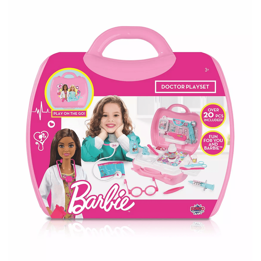 Barbie - Sinco Creations Barbie Doctor Playset - 20 Pcs