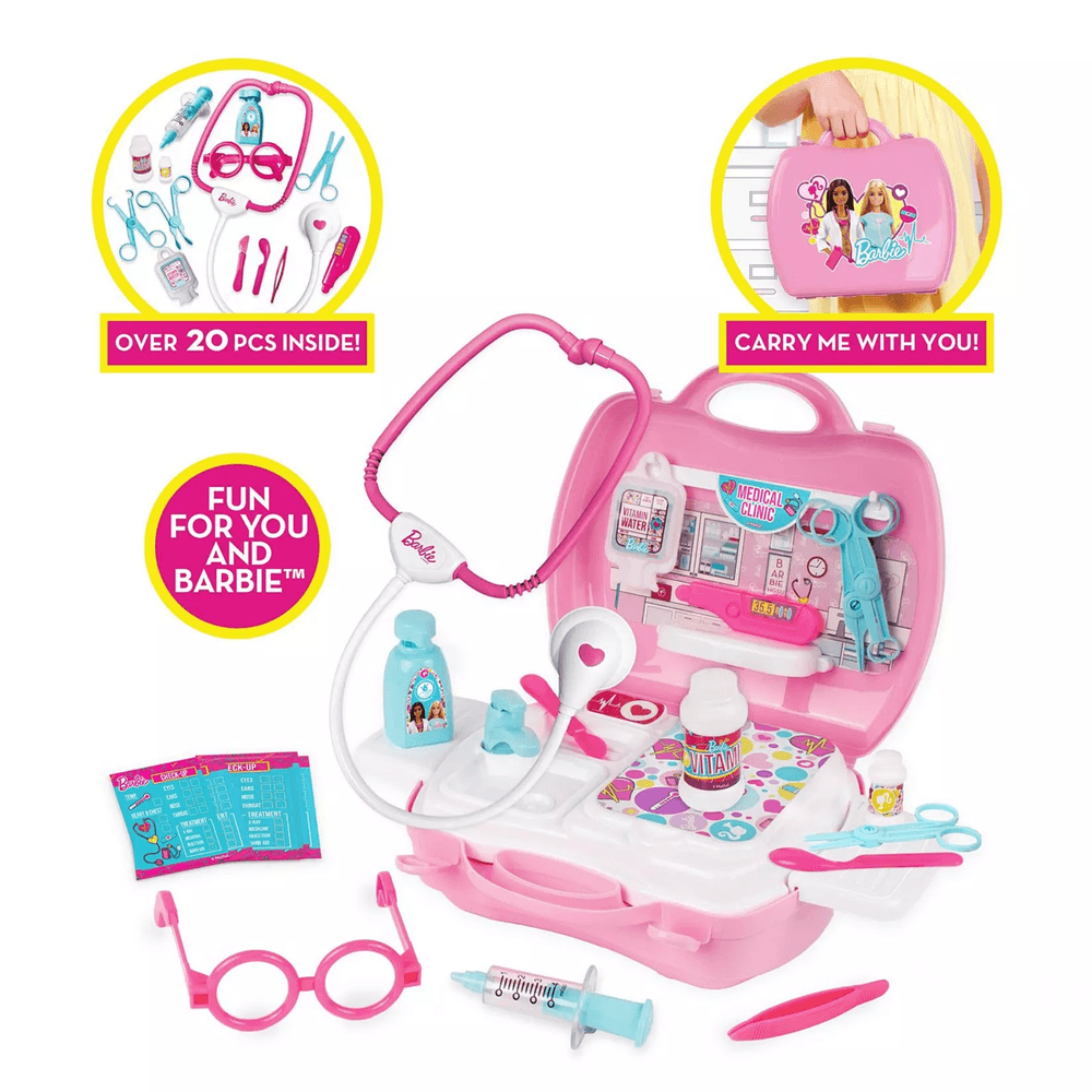 Barbie - Sinco Creations Barbie Doctor Playset - 20 Pcs