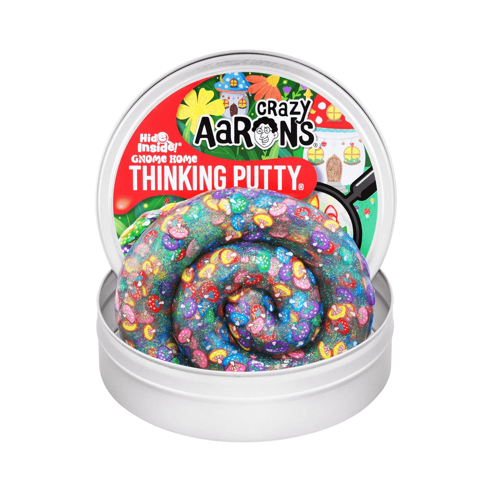 Crazy Aaron's - Hide Inside Gnome Home Thinking Putty - Multicolor - 90gm