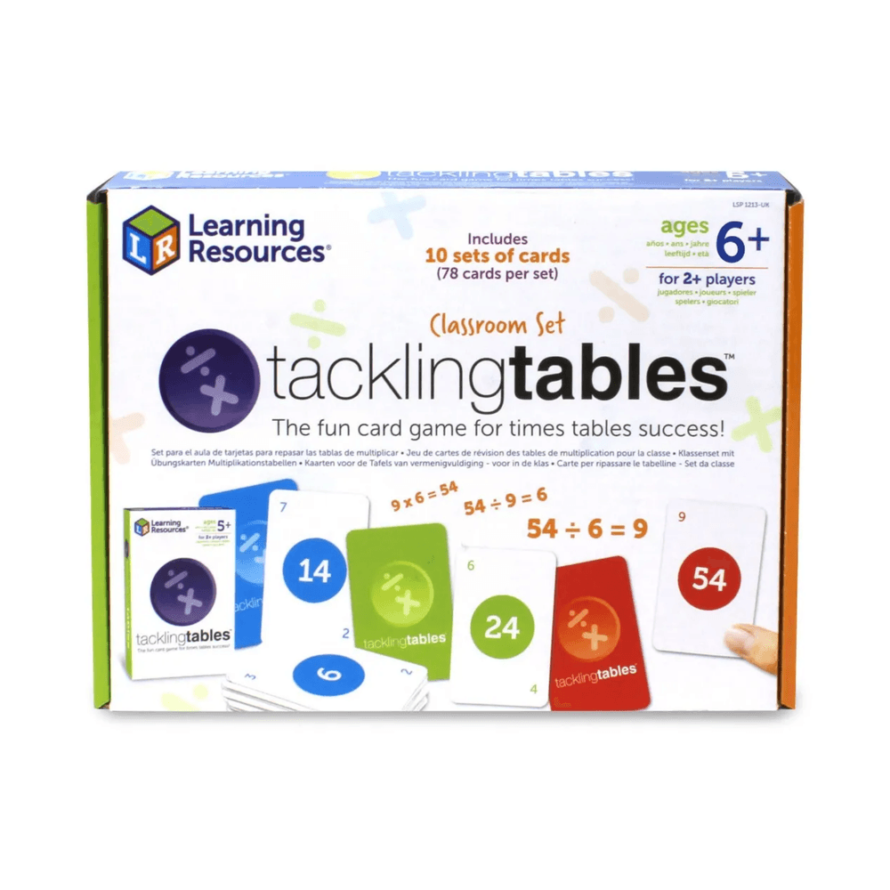 Learning Resources - Tacklingtables Classroom Card Game