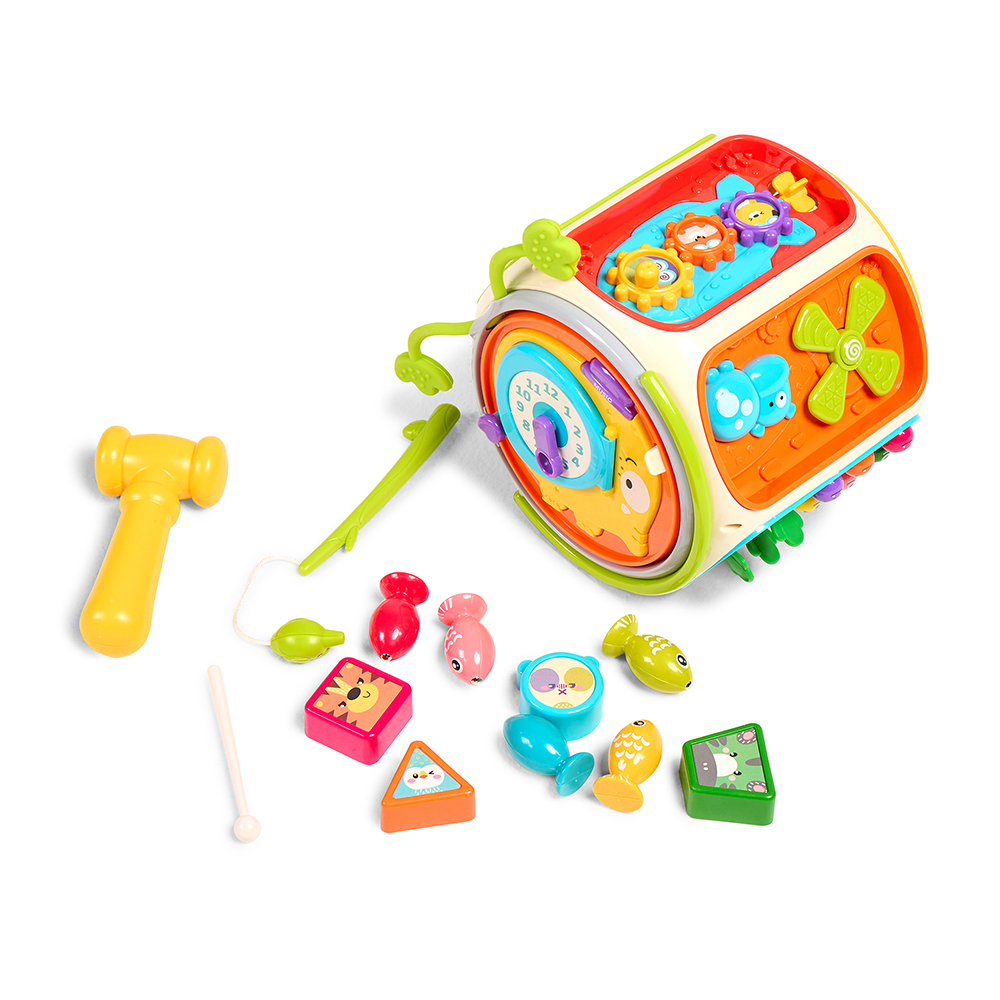 Little Learners Multi-Activity 9-Sided Educational Toy