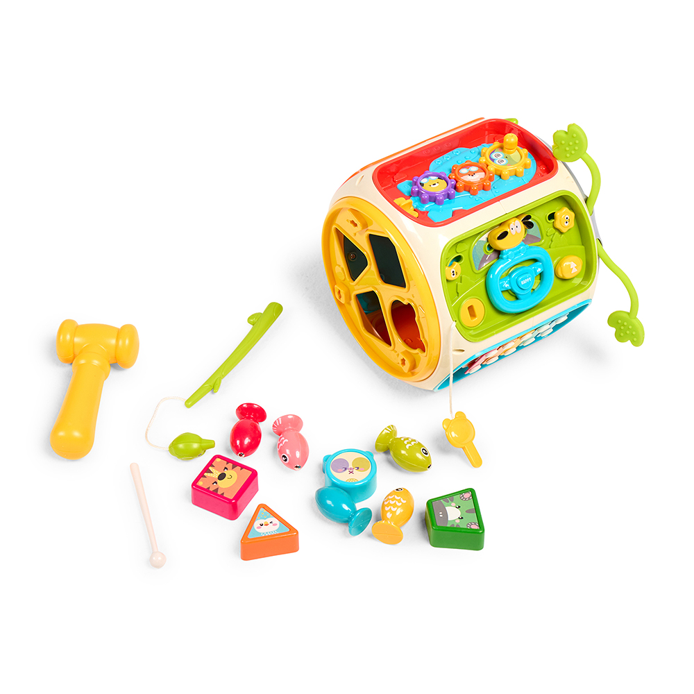 Little Learners Multi-Activity 9-Sided Educational Toy