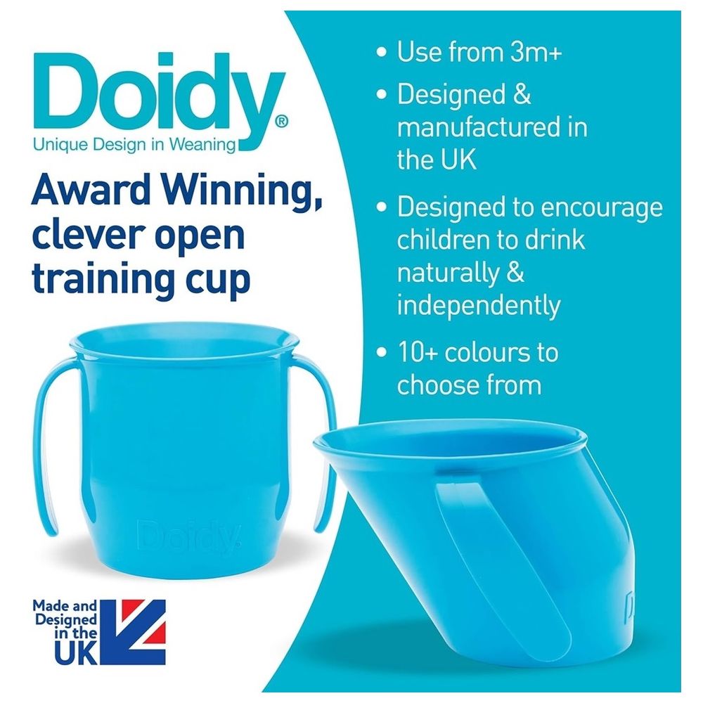 Bickiepegs Doidy Sippy Cup - Blue - 200 ml - Pack of 2