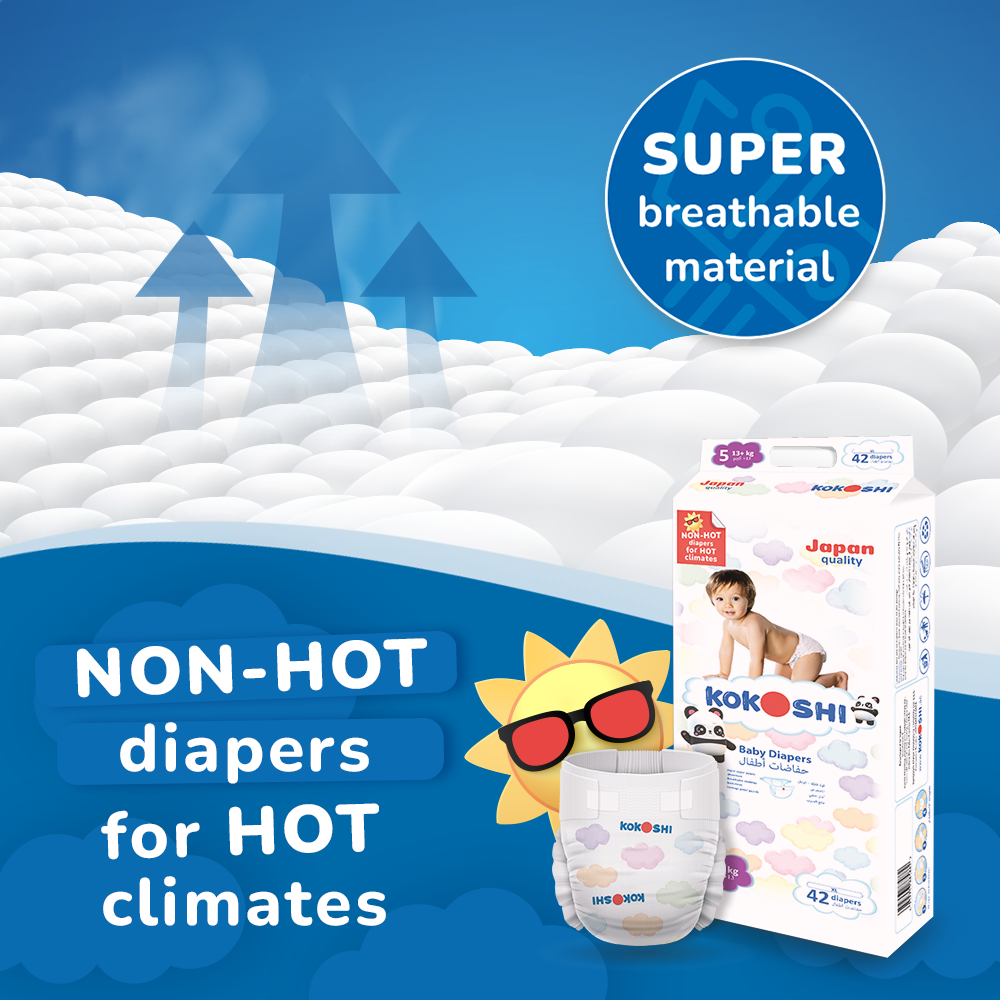 Kokoshi - Baby Diapers 13+kg Size 5 - XL - 42pcs