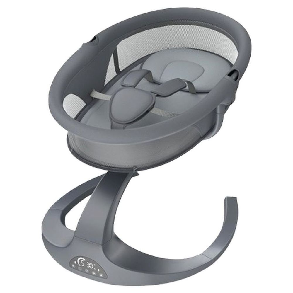 Little Learners - Soothing Baby Swing Chair with Music & Timer - Grey