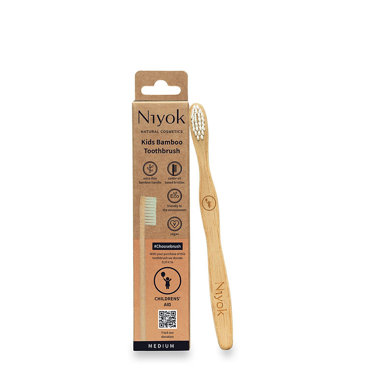 Niyok - Kids Bamboo Toothbrush