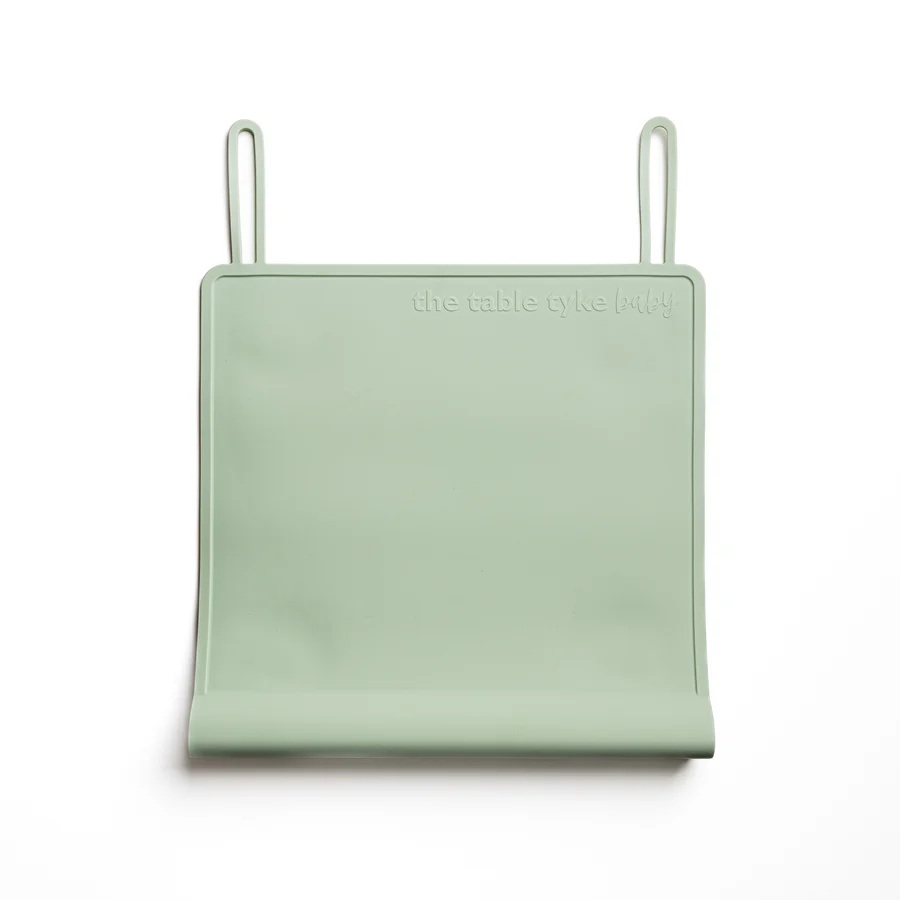The Table Tyke - Baby Silicone Placemat - Sage Green