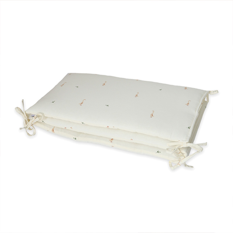 Gloop Organic Baby Cot Bumper - Farm - 190x35cm