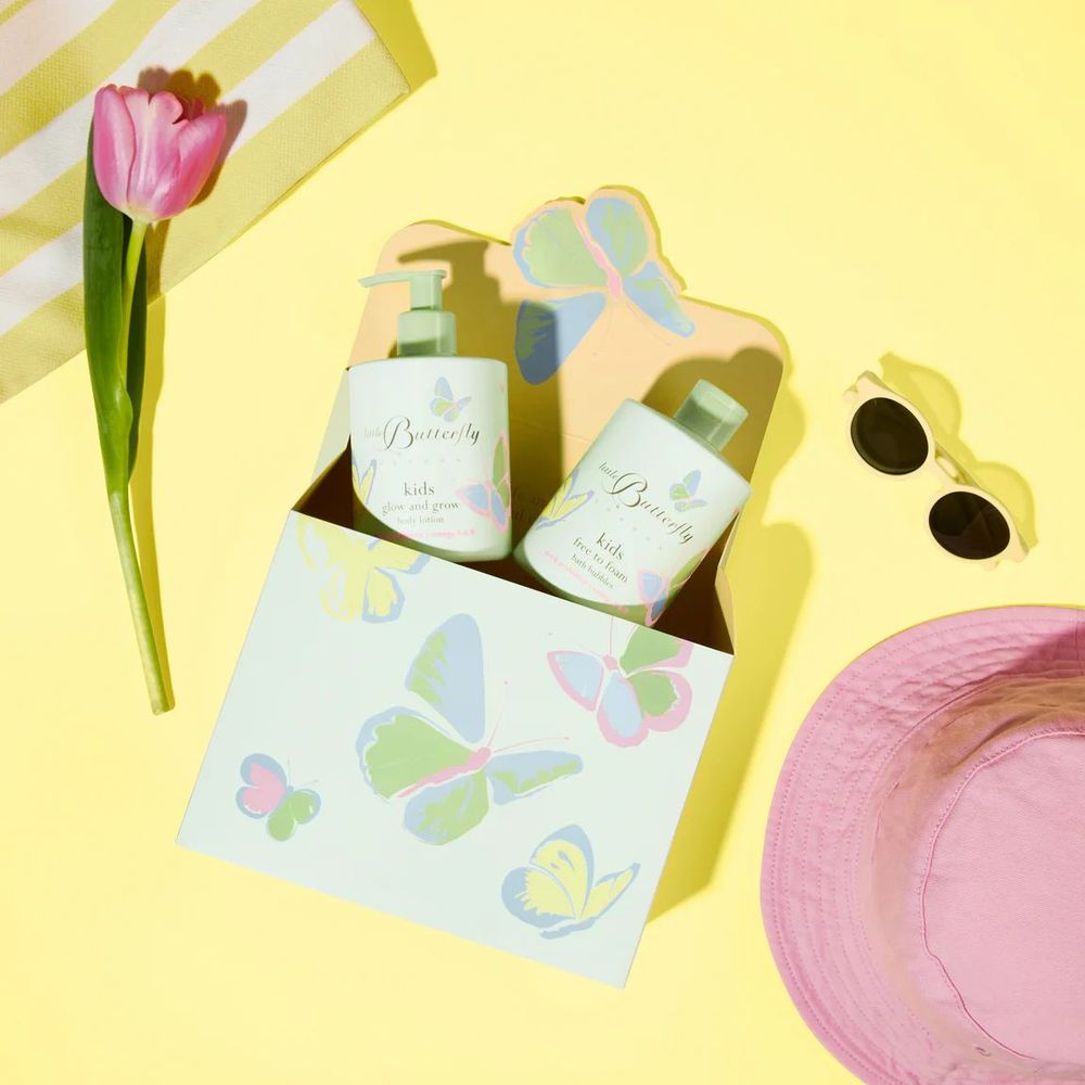 Little Butterfly London Kids Essential Organic Set - Pack Of 2