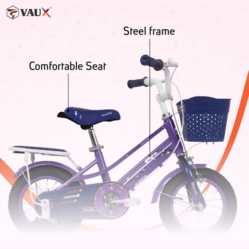 Vaux - Starlette Girls Bike 14-Inch - Purple
