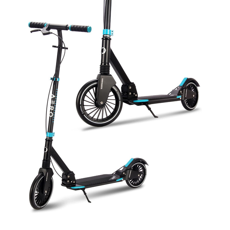 AERO MOBILITY A230 Kids Foldable Scooter - Black