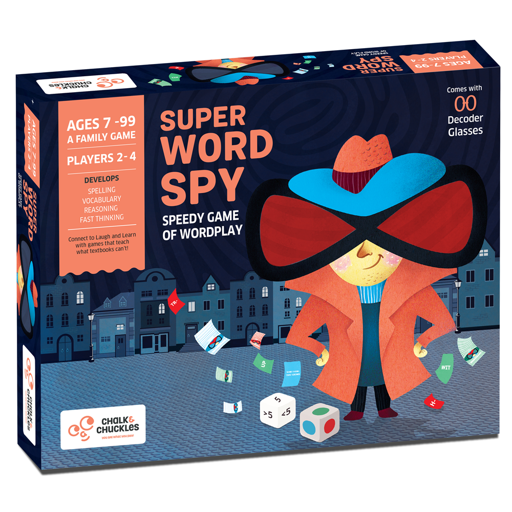 Chalk and Chuckles - Super Word Spy