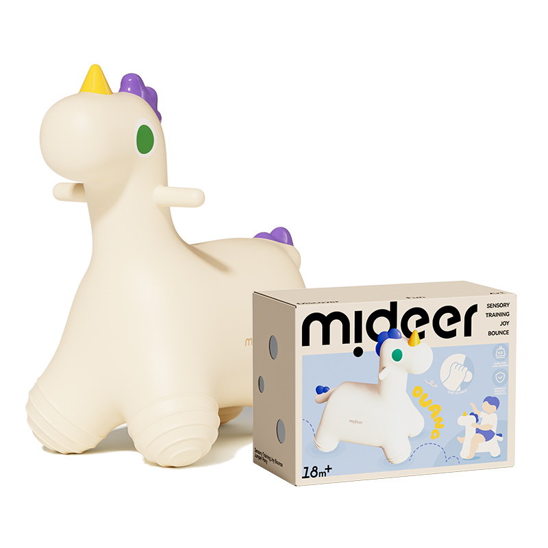 Mideer - Inflatable Bouncy Horse - Multicolor
