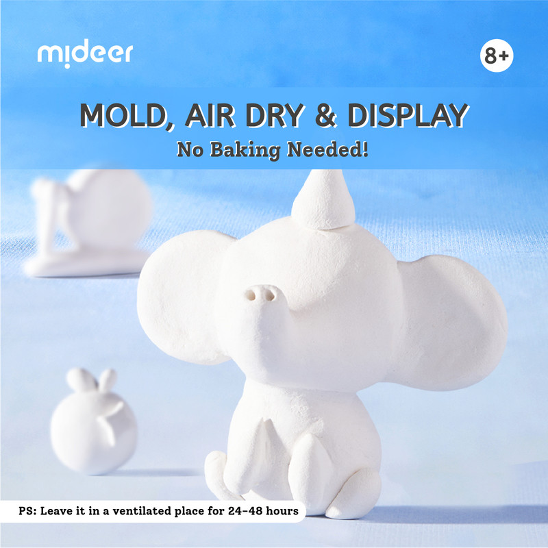 Mideer - Air-Dry Modeling Clay - 50 gm