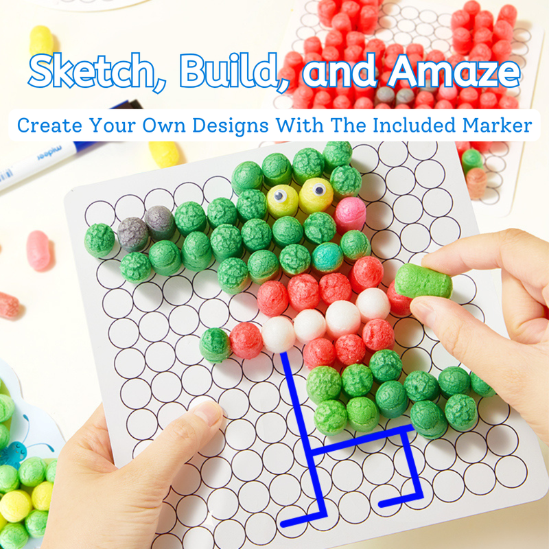 Mideer - Maize Mosaic Blocks - 1000 Pcs