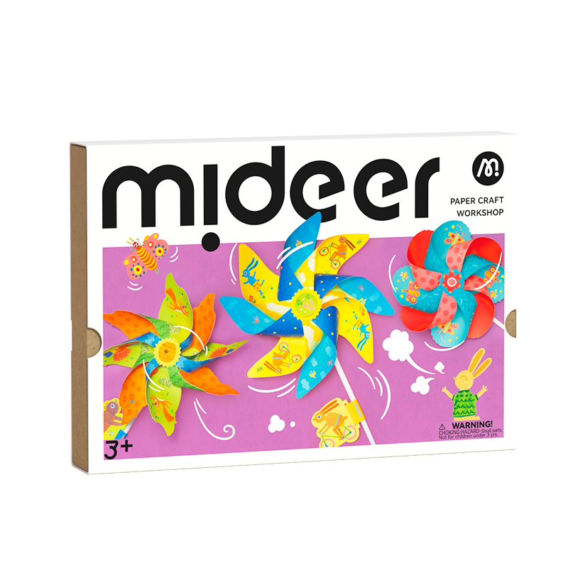 Mideer - Paper Craft DIY Kit - Windmill Kingdom