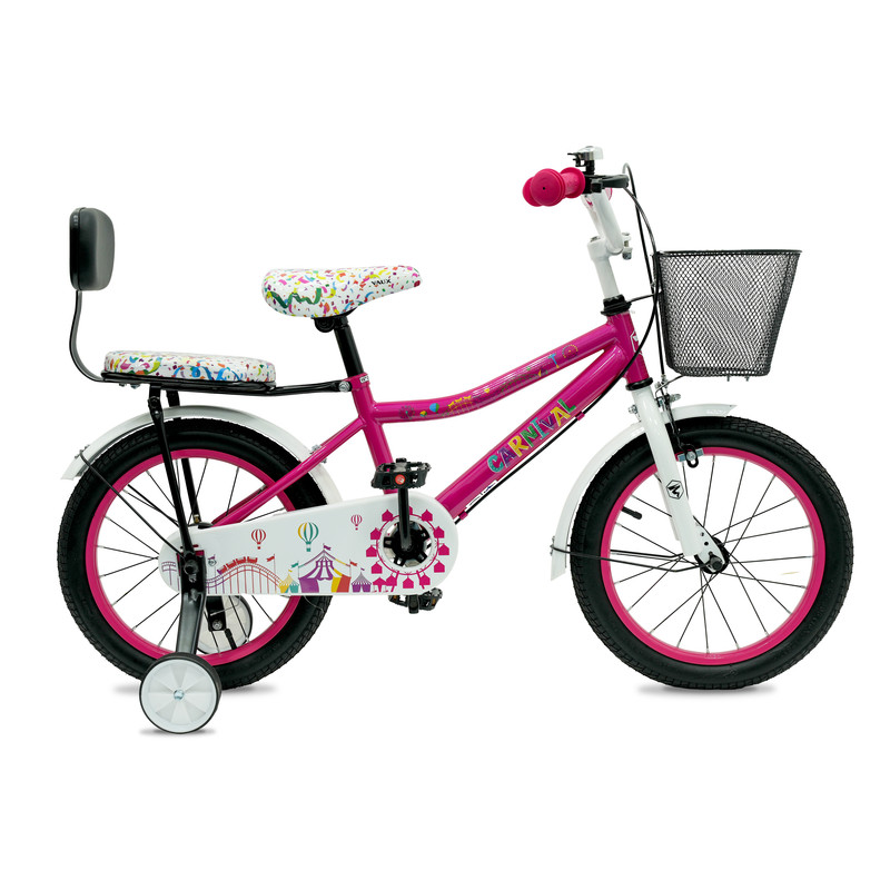 Vaux - Carnival Kids Bike 16 Inch - Dark Pink