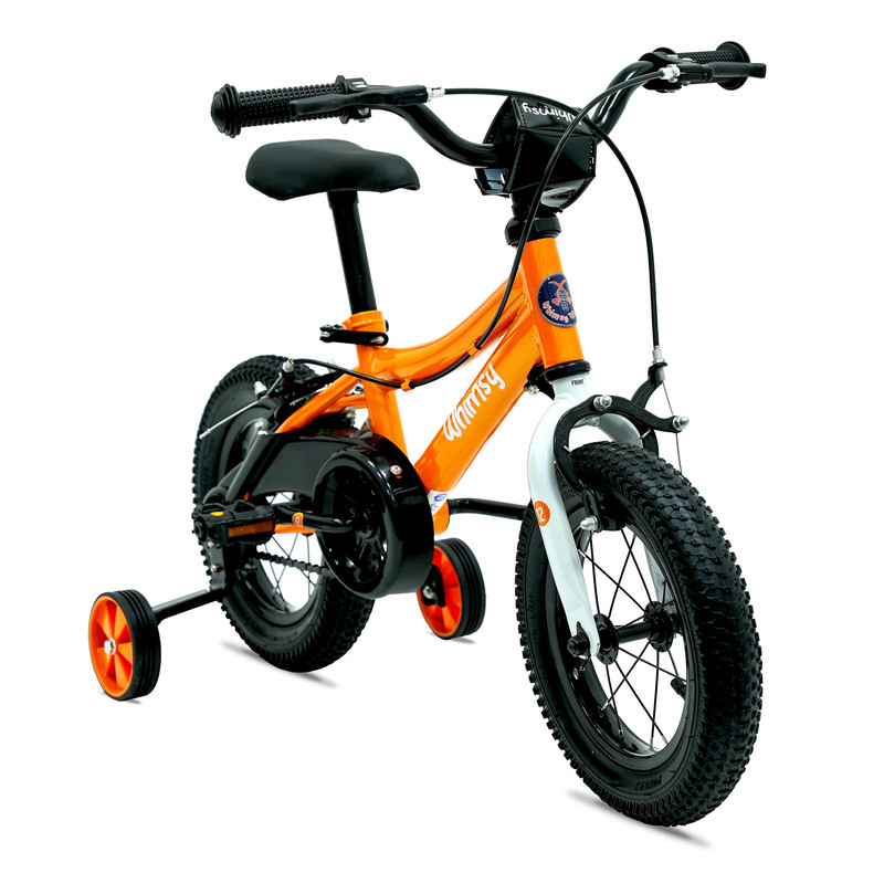 Whimsy Wheels - Classic Kids Cycle - 12 Inch - Orange