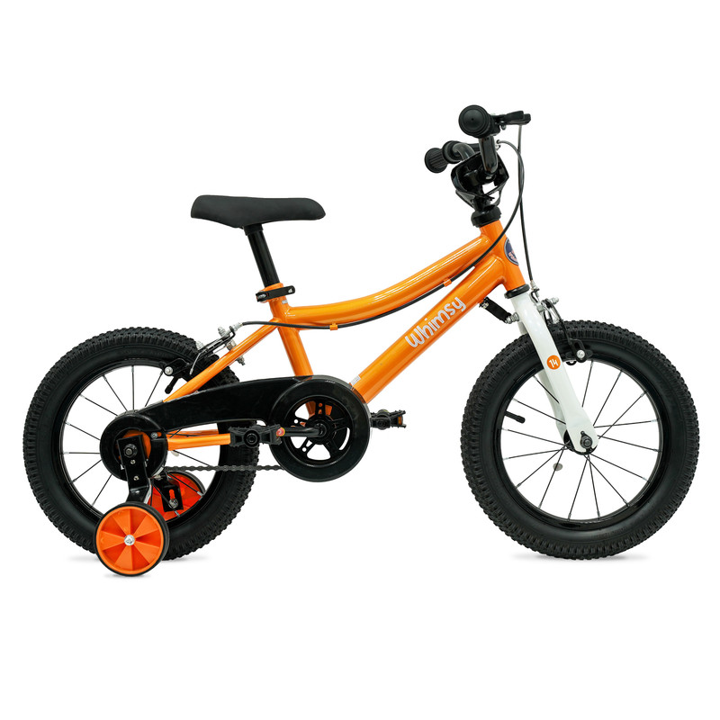 Whimsy Wheels - Classic Kids Cycle - 14 Inch - Orange