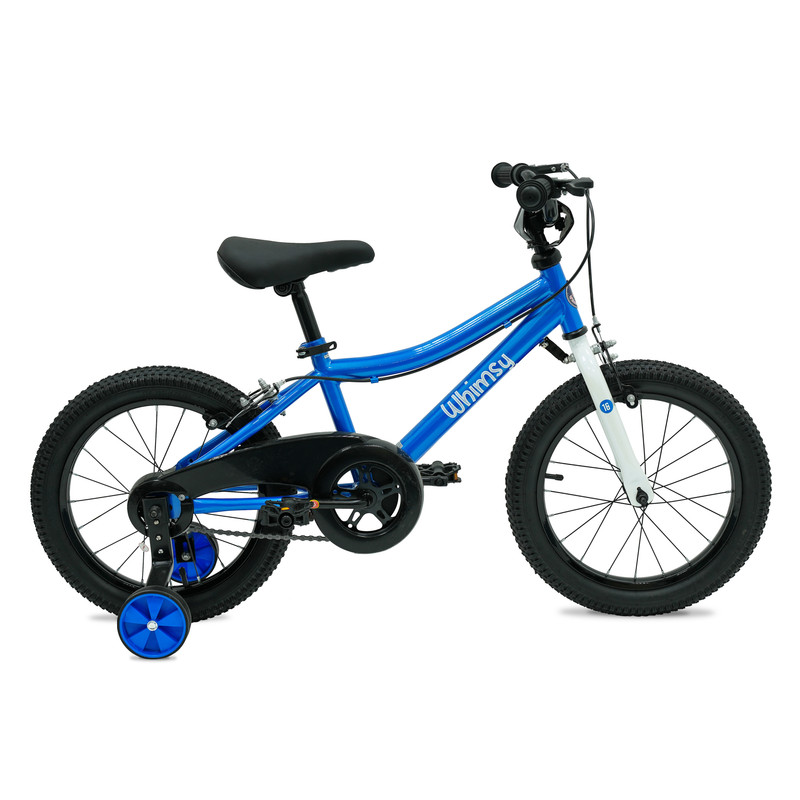 Whimsy Wheels - Classic Kids Cycle - 16 Inch - Blue