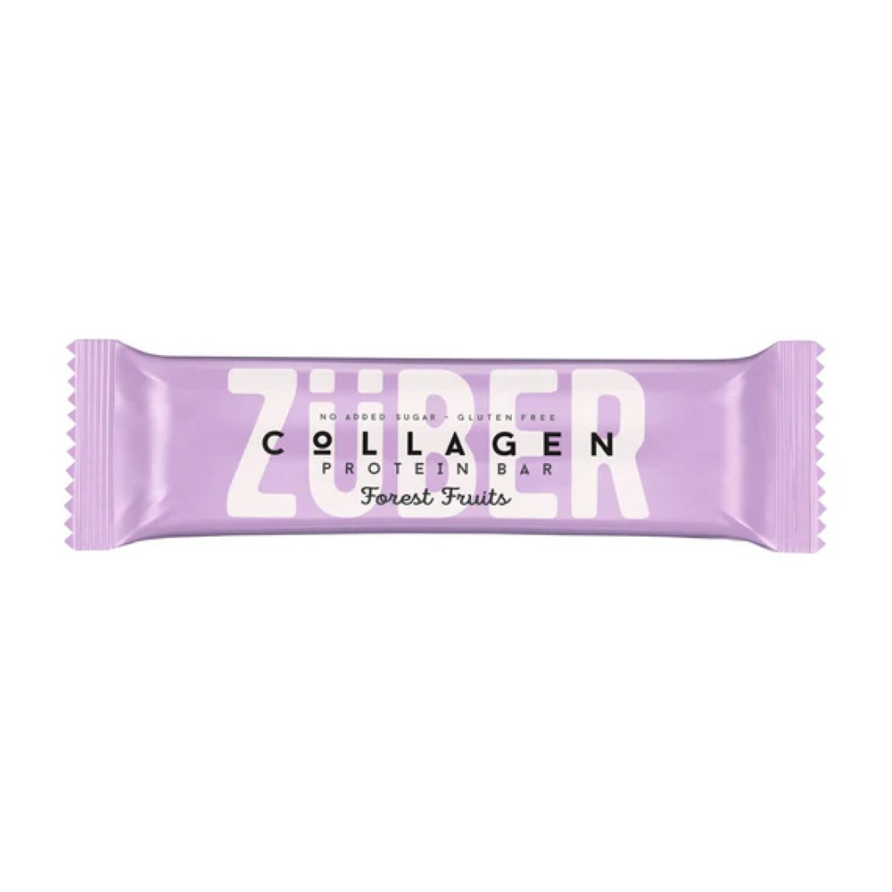 Zuber - Forest Fruits Collagen Protein Bar - 35 gm