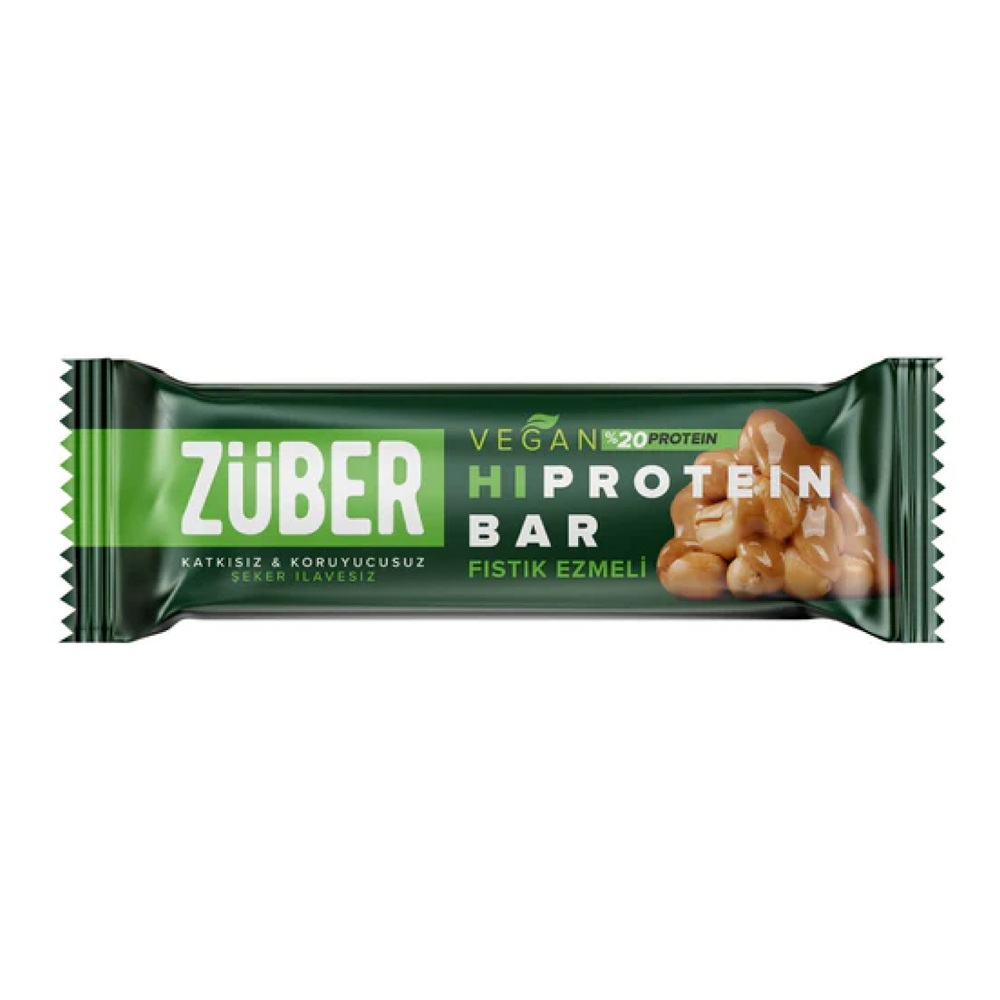 Zuber - Vegan Hi-Protein Bar - 45 gm