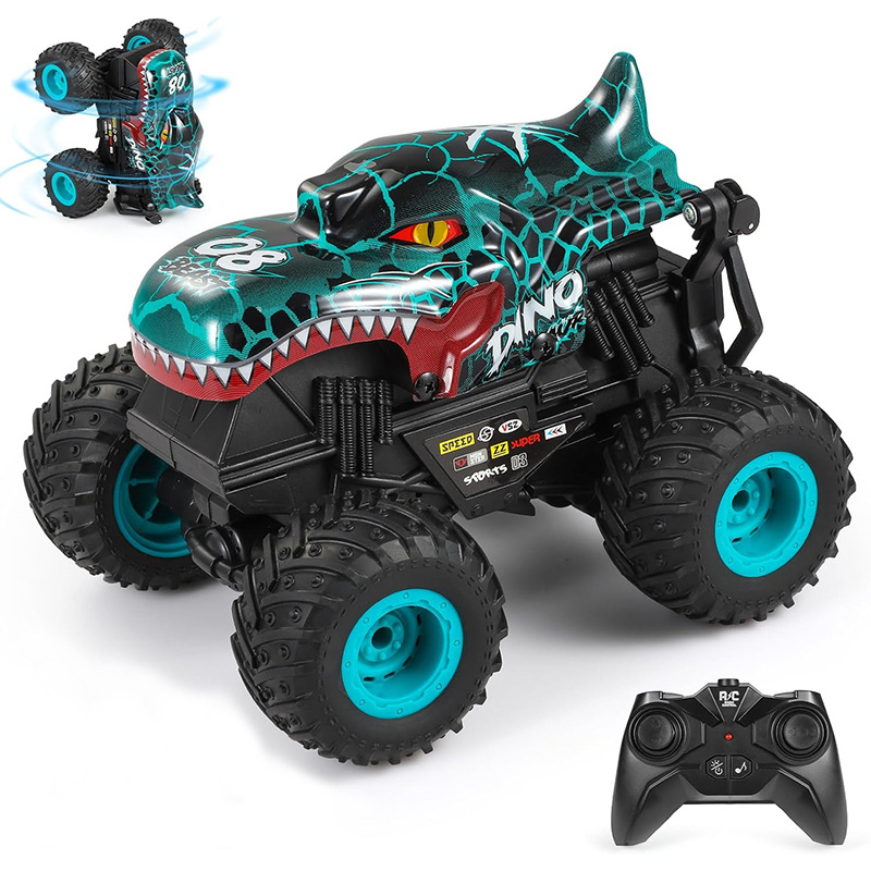 Essen Dinosaur RC Monster Truck - Green