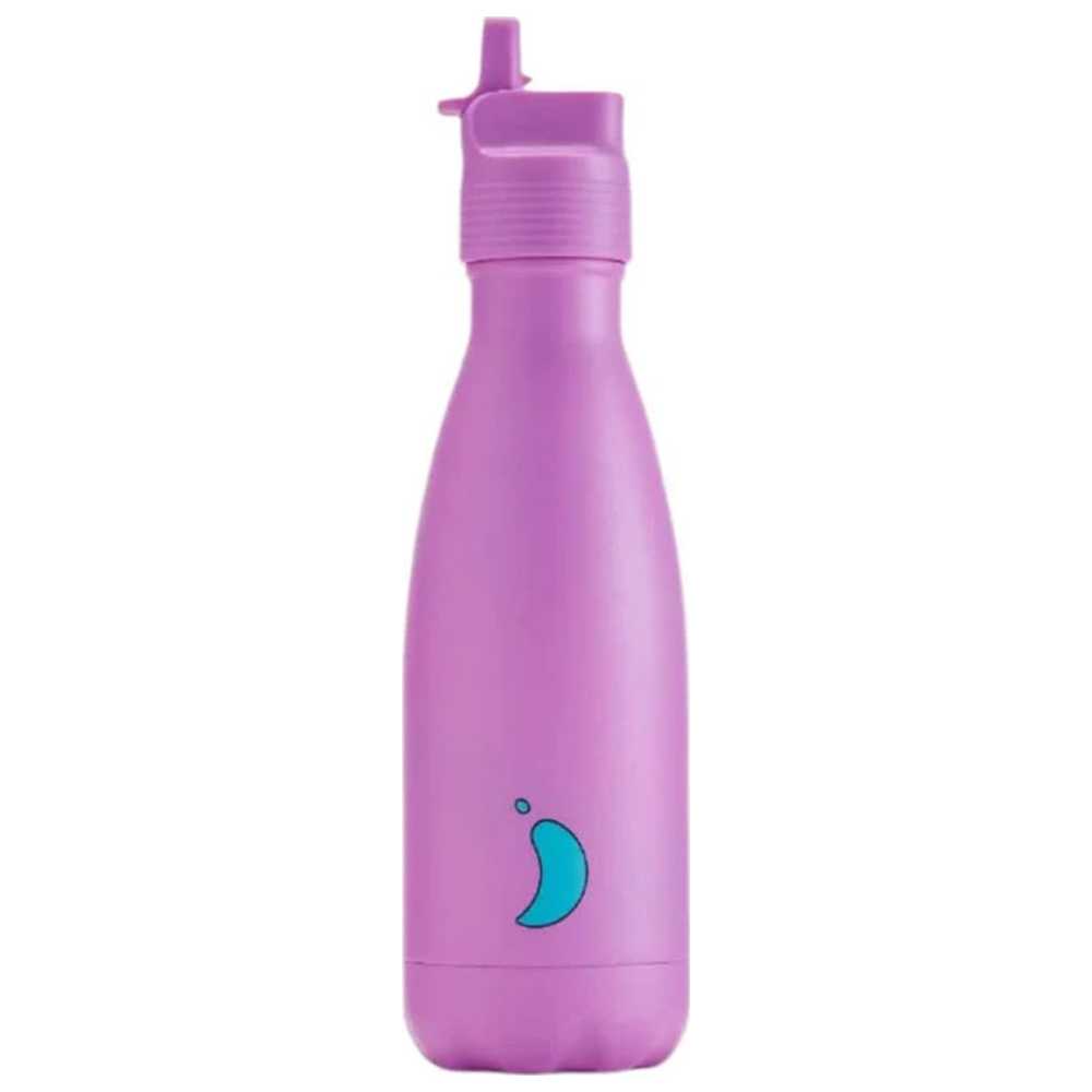 Chillys - Original Kids Stainless Steel Water Bottle - Berry - 350 ml