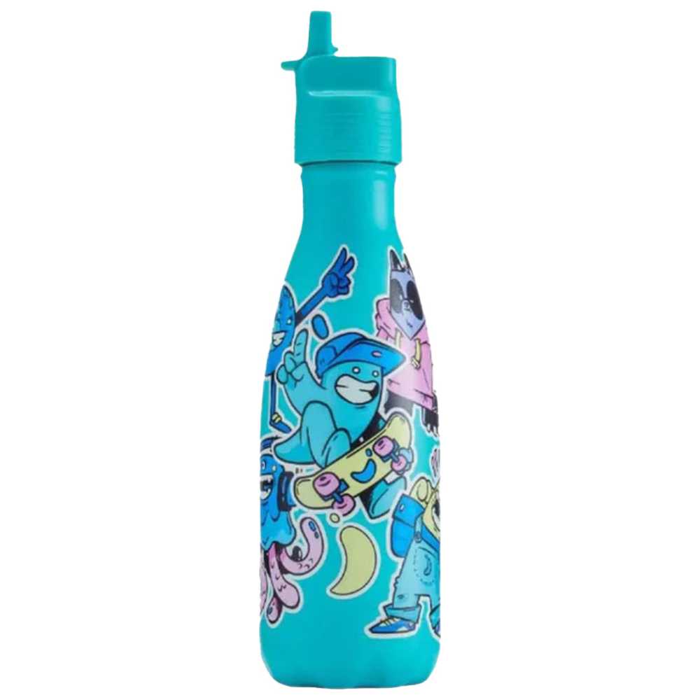 Chillys - Original Kids Stainless Steel Water Bottle - Stickers - 350 ml