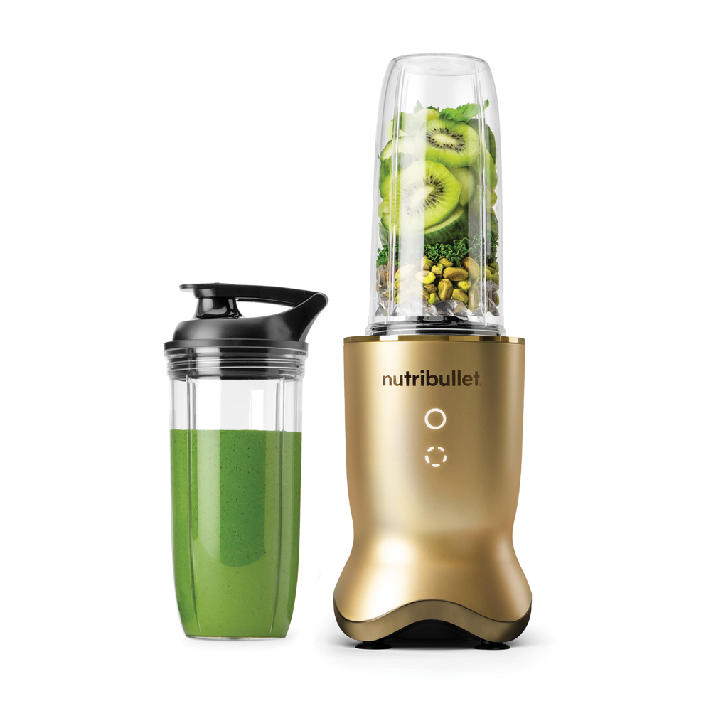 NutriBullet - 1200 Watts Ultra High-speed Quiet Motor Blender - Gold