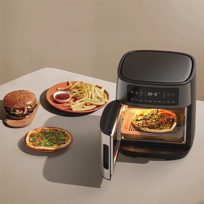 Nutricook Air Fryer Oven With Rotisserie - Black - 12 L - 1900 W