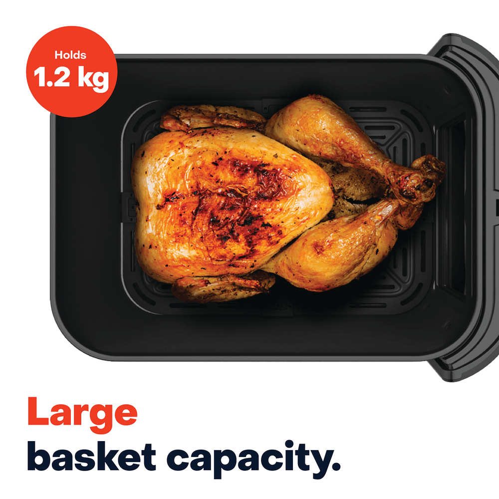 Nutricook - Air Fryer Slim - 1500W - Black - 5L