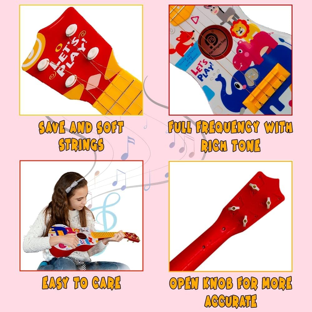 UKR - Let's Play Kids Guitar - Orange