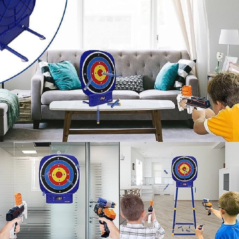UKR - Electronic Shooting Target With 2 Foam Blaster And Dart Set