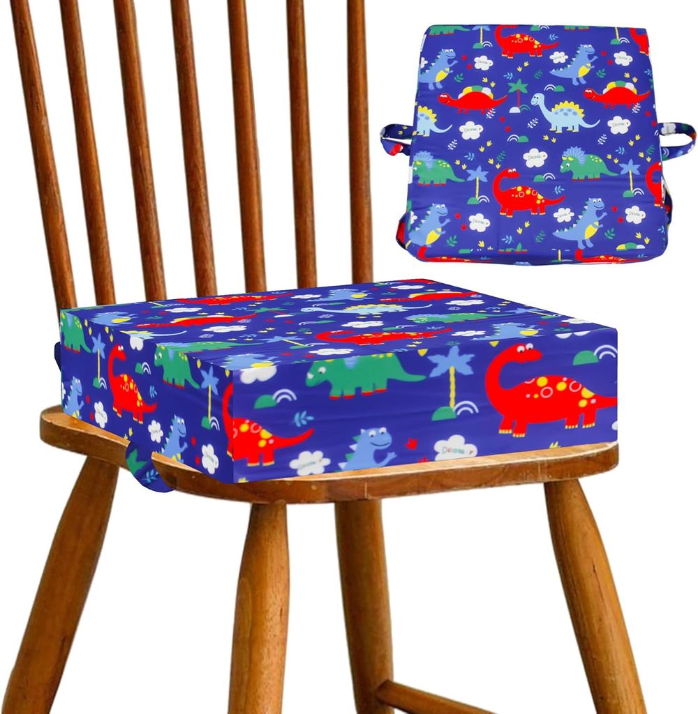 UKR Toddler Booster Seat Pillow With Washable Cover Only - Multicolor